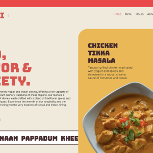 THALI – Restaurant Website